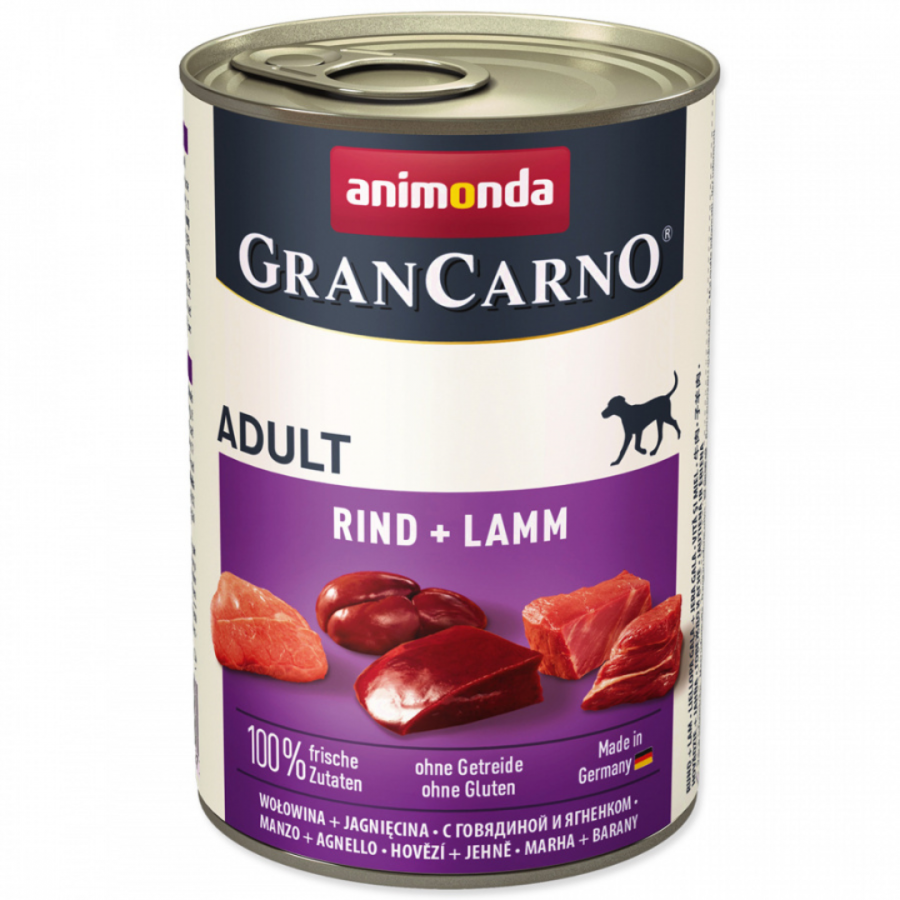 Gran Carno Adult - hovadzie a jahna 400 g
