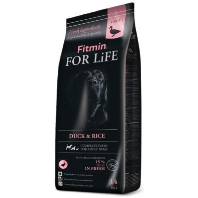 Fitmin dog For Life Duck&Rice 14+2kg