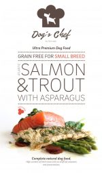 Dog´s Chef Atlantic Salmon & Trout with Asparagus Small Breed 6kg