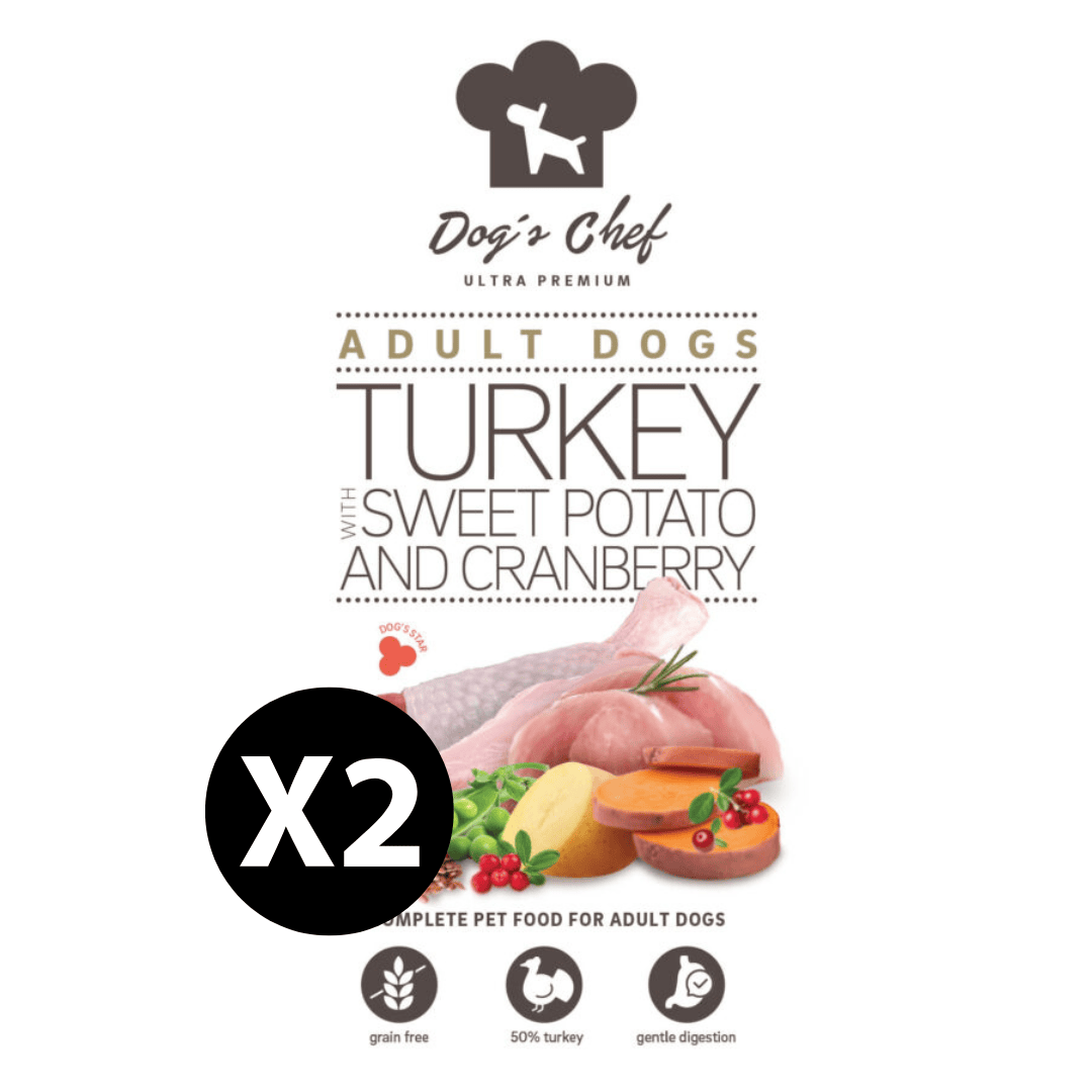 Dog’s Chef TURKEY WITH SWEET POTATO AND CRANBERRY