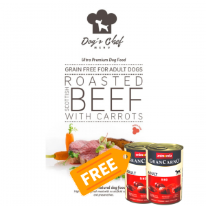 Dog´s Chef Roasted Scottish Beef with Carrots 12kg