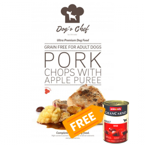 Dog´s Chef Pork Chops with Apple Puree 6kg