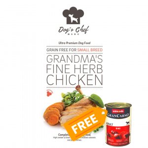 Dog´s Chef Grandma’s Fine Herb Chicken Small Breed 6kg