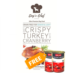 Dog´s Chef Diet Crispy Turkey with Cranberry 12kg