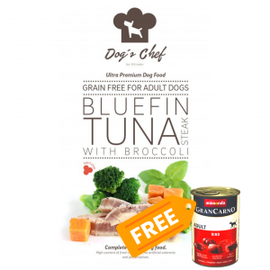 Dog´s Chef Bluefin Tuna steak with Broccoli 6kg