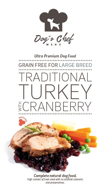 Traditional Turkey with Cranberry Large Breed