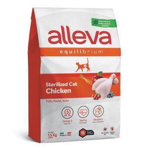 Alleva SP EQUILIBRIUM cat chicken sterilised 1,5 kg