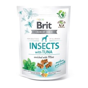 Brit Care Crunchy Cracker. Insects with Tuna enriched with Mint