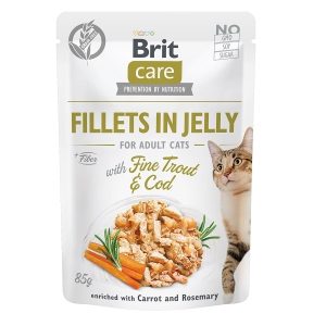 Brit Care Cat Pouch Trout & Cod in Jelly