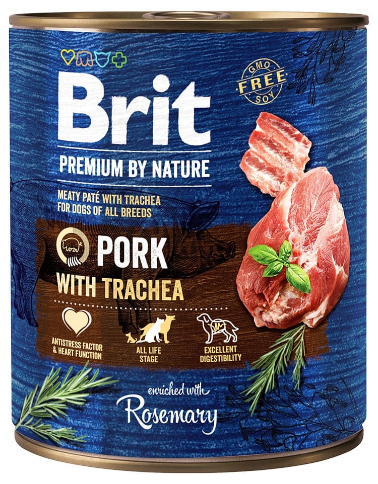 Brit Premium by Nature Pork with Trachea