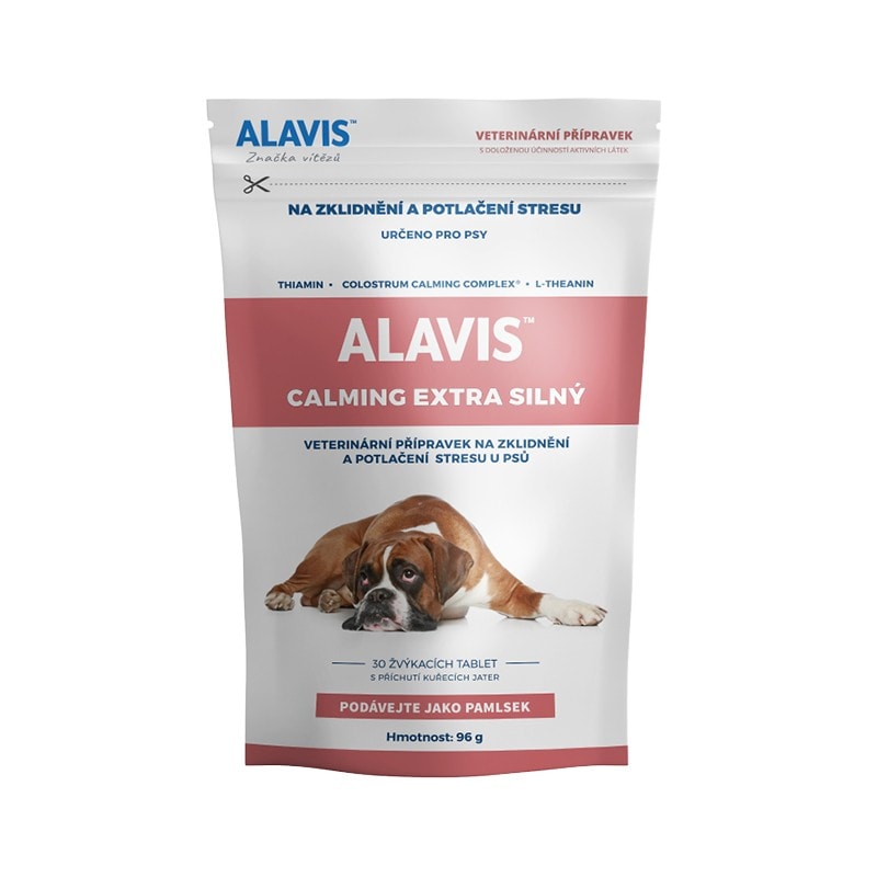 ALAVIS Calming Extra silný pre psov 96 g