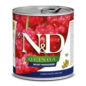Farmina N&D dog QUINOA weight management konzerva 285 g