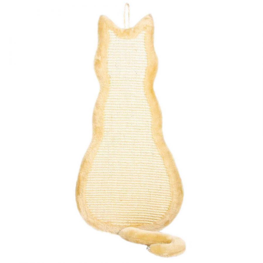 TRIXIE Škrabadlo ploché závesné mačka 35 x 69 cm béžové