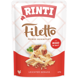 RINTI Filetto kura/hovädzie, v želé 100g