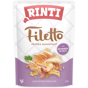 RINTI Filetto kura/šunka, v želé 100g