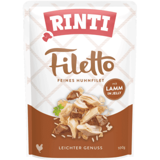 RINTI Filetto kura/jahňa, v želé 100g