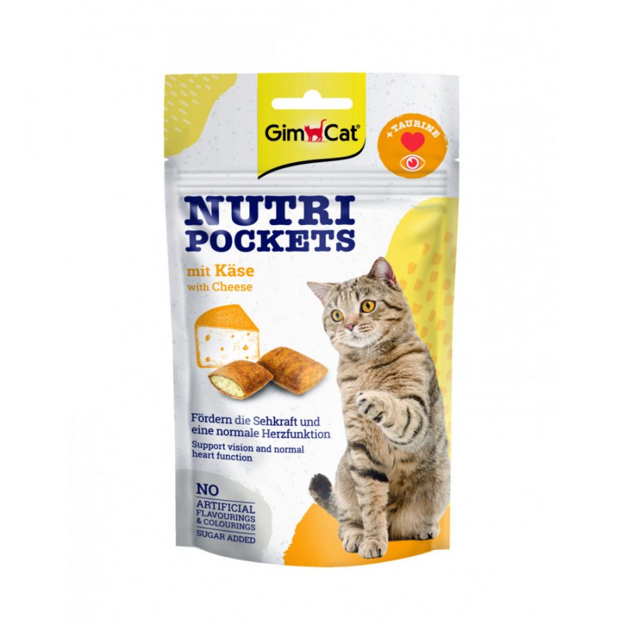 GimCat Nutri Pockets so sýrom 60 g