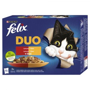 FELIX Fantastic Duo - lahodný výber multibalenie (12 x 85 g)