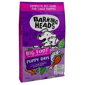 BARKING HEADS Puppy Days NEW (Large Breed)12kg