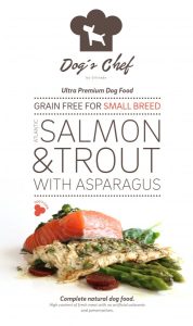 Dog’s Chef Atlantic Salmon & Trout with Asparagus SMALL BREED