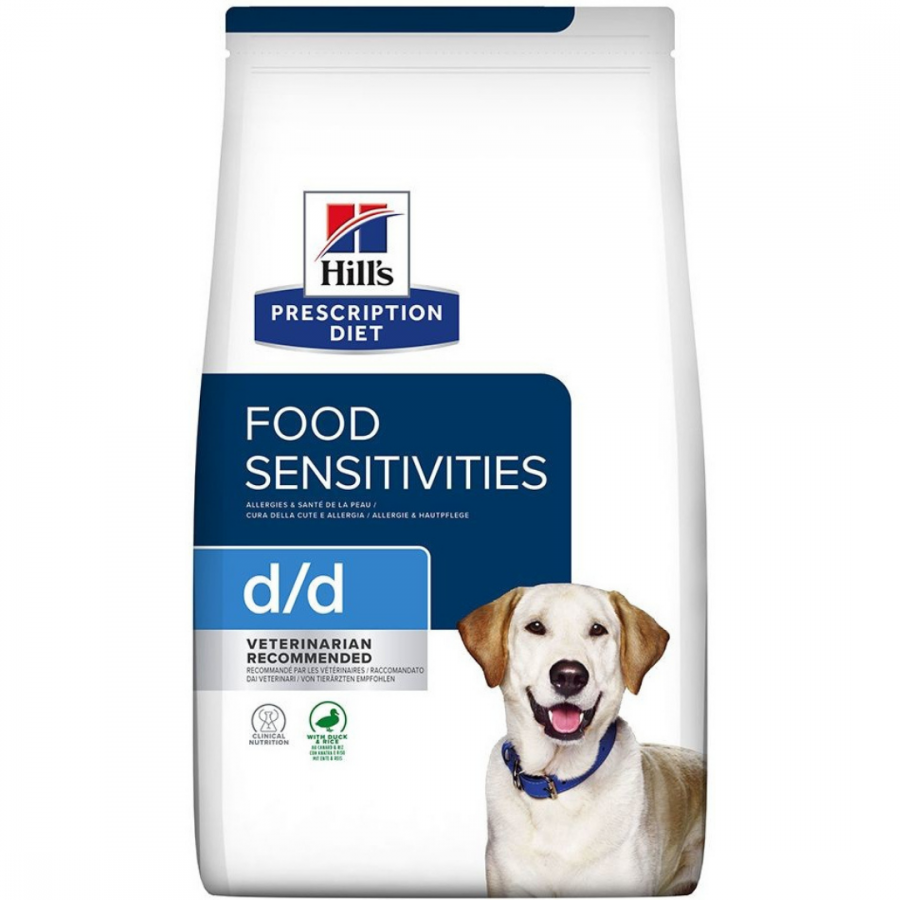 HILLS Diet Canine d/d Duck&Rice Dry NEW 12 kg