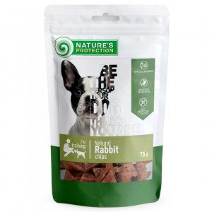 Pamlsok Natures P Snack dog natural rabbit chips