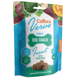 Calibra Dog Verve Crunchy Snack Insect&Fresh Duck 150g