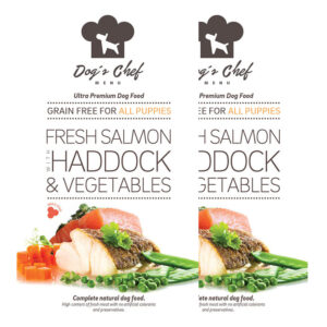 Dog´s Chef Puppy Fresh Salmon with Haddock & Vegetables 2 x 12 kg