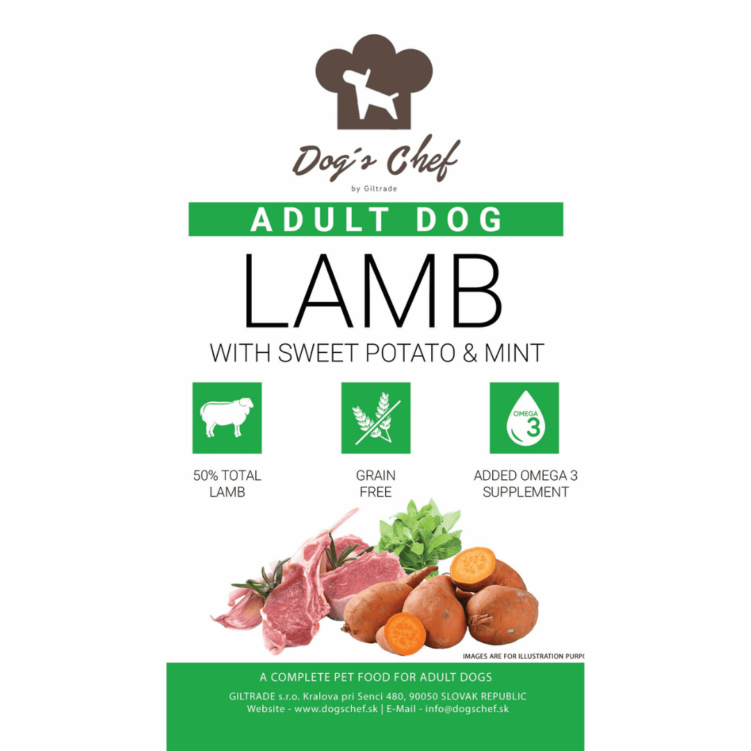 Dog’s Chef LAMB WITH SWEET POTATO & MINT