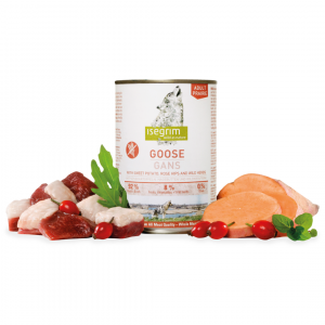 ISEGRIM dog Adult Goose with Sweet Potato, Rose Hip & Wild Herbs