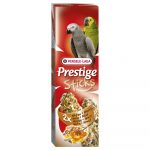 Pamlsok VERSELE-LAGA Prestige Sticks Parrots Nuts & Honey 2 ks - tyčinky pre veľké papagáje s medom a orecham 140 g