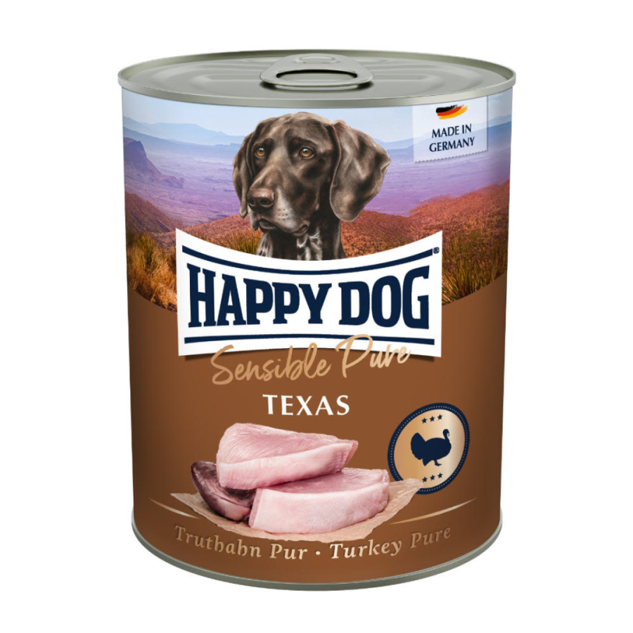Happy Dog PREMIUM – Fleisch Pur – morčacie mäso konzerva 800 g