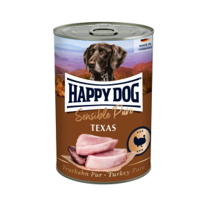 Happy Dog PREMIUM – Fleisch Pur – morčacie mäso konzerva 400 g