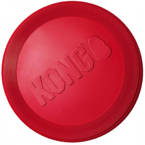 Hračka Kong Dog Classic Flyer frisbee, červený, guma prírodná, L