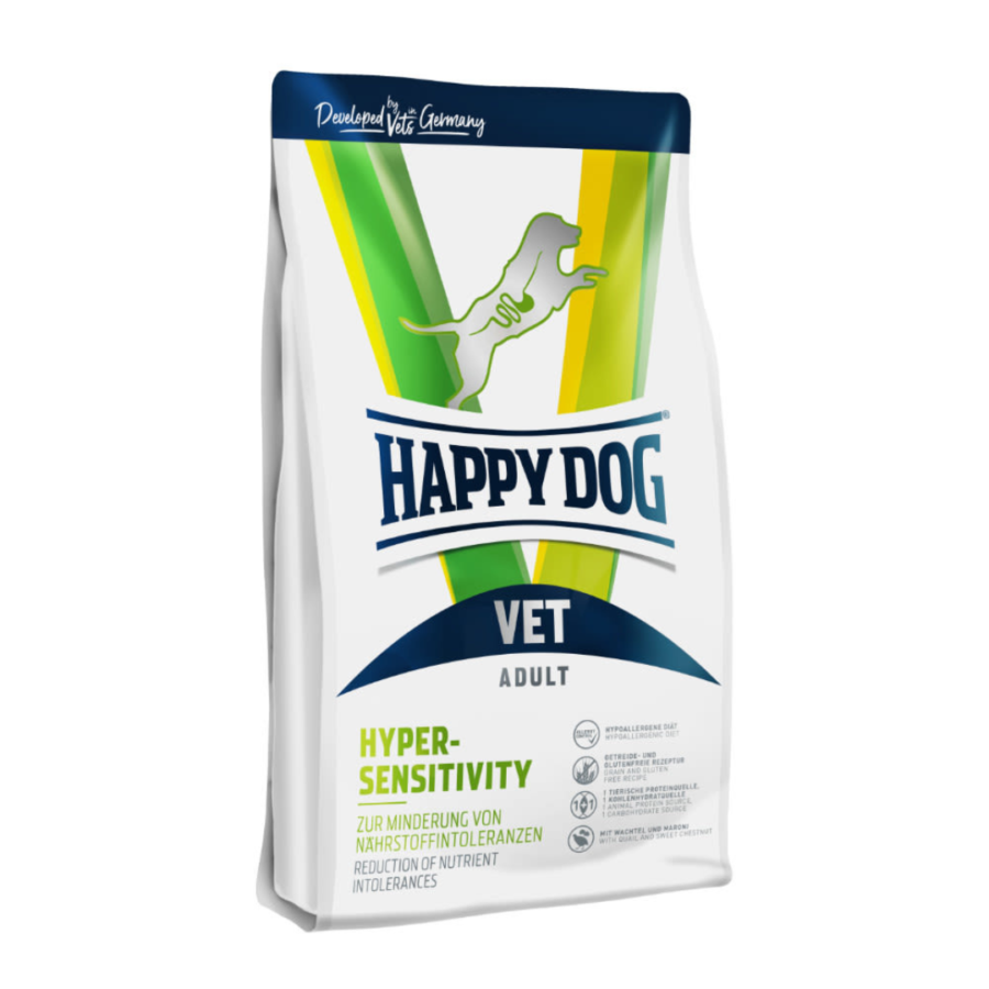 Happy Dog VET DIET – Hypersensitivity – pri potravinovej alergii 4 kg