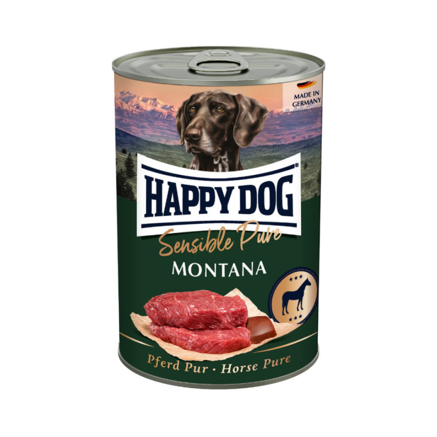 Happy Dog PREMIUM – Fleisch Pur – konské mäso konzerva 400 g