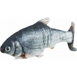 TRIXIE Ryba ako živá, mrskajúca sa, s catnipom, látka, 30 cm