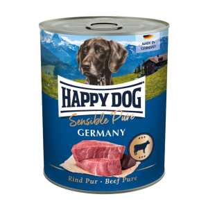 Happy Dog PREMIUM – Fleisch Pur – hovädzie mäso konzerva 800 g