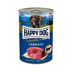 Happy Dog PREMIUM – Fleisch Pur – hovädzie mäso konzerva 400 g