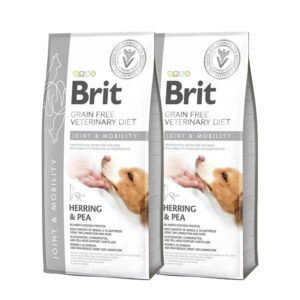 Brit Veterinary Diets GF dog Mobility 2 x 12 kg