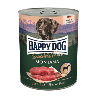 Happy Dog PREMIUM – Fleisch Pur – konské mäso konzerva 400 g