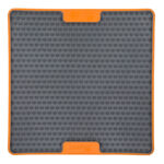 LickiMat Soother TUFF lízacia podložka 20 x 20 cm oranžová