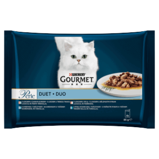 GOURMET Perle DUO Multipack 4 x 85 g