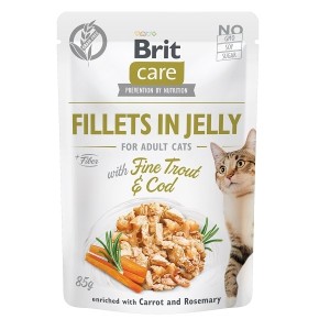 Brit Care Cat Pouch Trout & Cod in Jelly