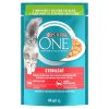 PURINA ONE STERILCAT mini filetky s morkou a zelenými fazuľkami v šťave 85 g