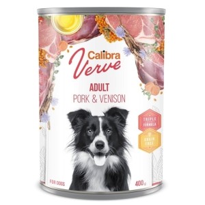 Calibra Dog Verve konz.GF Adult Pork&Venison 400g