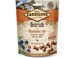 Carnilove Dog Crunchy Snack Ostrich with Blackberries with fresh meat 200 g