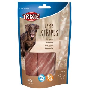 TRIXIE Pamlsok Premio LAMB STRIPES jahňacie pásky 100 g