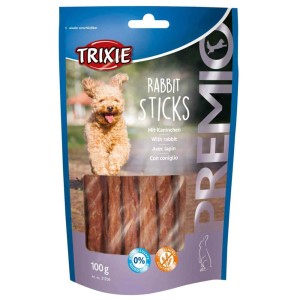 TRIXIE Pamlsok Premio RABBIT STICKS - tyčinky s králikom 100 g