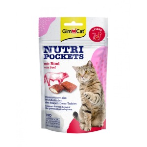 GimCat Nutri Pockets s hovadzím 60 g